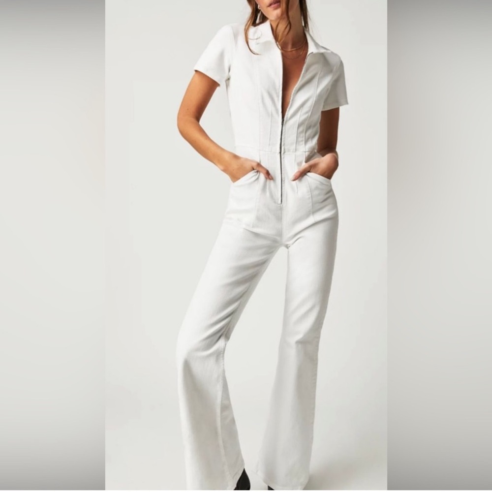 FREE PEOPLE JAYDE FLARE JUMPSUIT